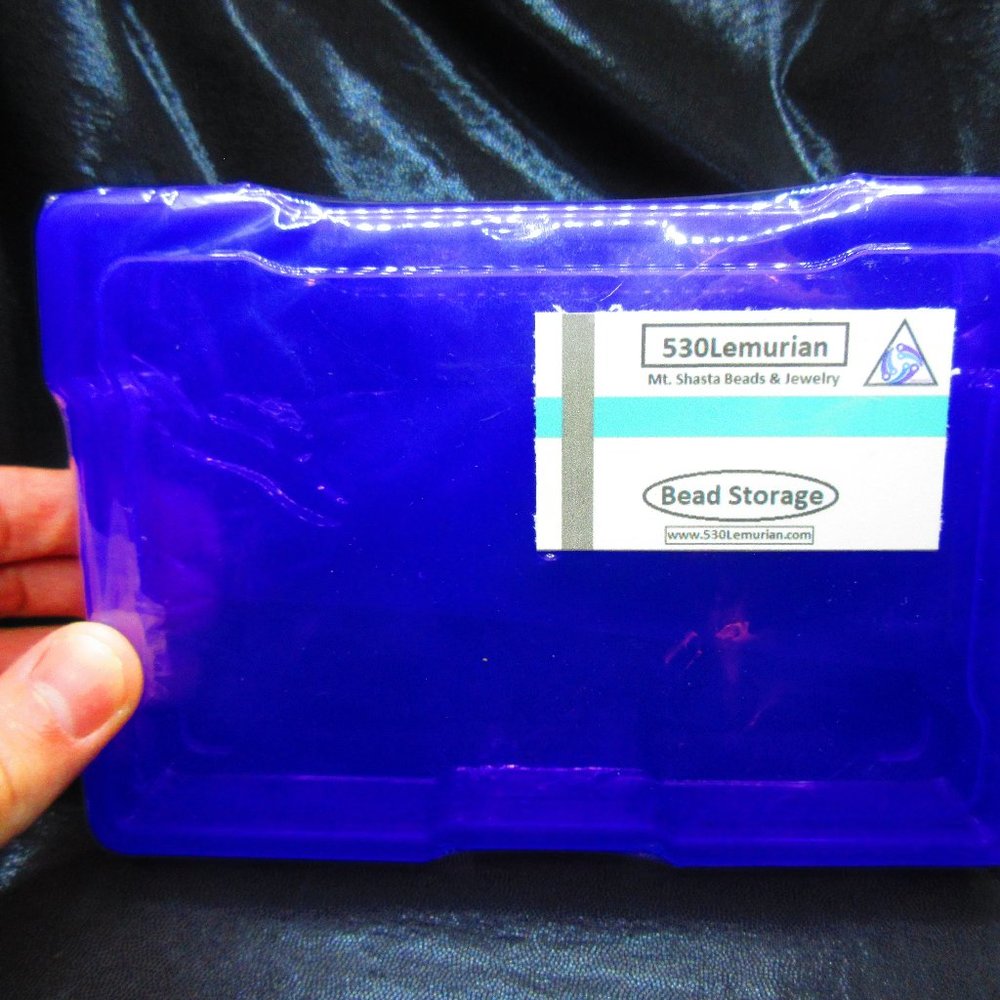 Purple Plastic Storage Case